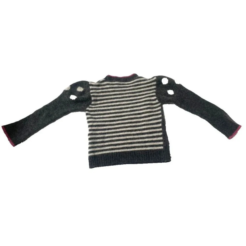 Mayoral Girls LOT of 2 Sweaters Wool Longsleeve & Vest Itay Blend Size 4T /104cm
